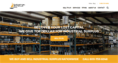 Desktop Screenshot of industrialsurplusworld.com